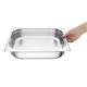 Vogue Stainless Steel 2/3 Gastronorm Tray 65mm