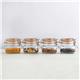Kilner Square Clip Top Jar 0.5Ltr (4 Pack)    