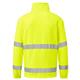 F302 - Hi-Vis 1/2 Zip Fleece Yellow - L