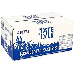 Tate & Lyle White Sugar Sachets 1000's
