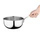Vogue Stainless Steel & Aluminium Tri-Wall Flared Sauté Pan 200mm