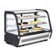 Polar G-Series Energy Efficient Countertop Food Display Fridge Black 160Ltr