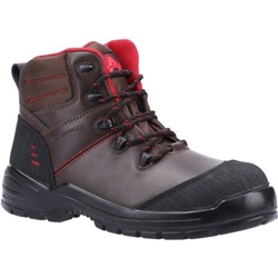 Amblers Safety AS308C S3 WR SRC Metal Free Safety Boot Brown [Size UK 14/ EU 49]