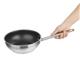 Vogue Stainless Steel Non-Stick Teflon Platinum Plus Sauté Pan 20cm