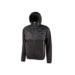 U Power Spock Hybrid Breathable Windproof Jacket Carbon Black Medium