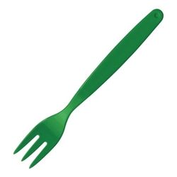 Olympia Kristallon Polypropylene Forks Green (12 pack)