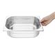 Vogue Stainless Steel Perforated 1/2 Gastronorm Tray 100mm