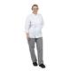 Whites Unisex Vegas Chefs Trousers Black and White Check M