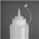 Vogue Clear Squeeze Sauce Bottle 35oz