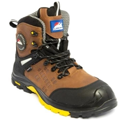 Himalayan 5802 Vibram S3 Waterproof Safety Boot Brown [Size UK 6/ EU 39]