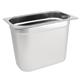 Vogue Stainless Steel 1/4 Gastronorm Tray 200mm