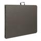 Bolero Rattan Rectangular Centre Folding Table Brown 6ft
