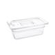 Vogue Polycarbonate 1/4 Gastronorm Container 100mm Clear