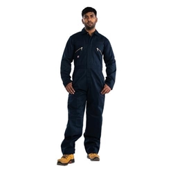 Unbreakable U270 Zip Coverall Navy Large (Tall)