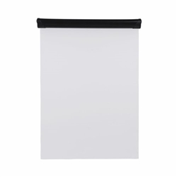 Bi-Office Flipchart Pad Clamp; Black Colour; 650x55mm