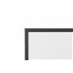 Bi-Office Non-Magnetic Whiteboard; 60x45cm; Dry-Wipe Surface; Black MDF Frame