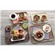 Cambro Madeira Laminate Canteen Tray Brown Oak 430mm