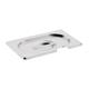 Vogue Stainless Steel 1/9 Gastronorm Notched Lid