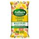 Zoflora Lemon Biodegradable Wipes, Antibacterial Multi-Surface Cleaning Wipes, 70's - PACK (6)