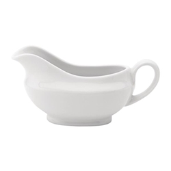 Utopia Titan Traditional Sauce Boats White 110ml (6 pack)