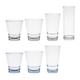 Olympia Kristallon Polycarbonate Stacking Tumblers - Blue 350ml (6 Pack)