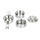 Utopia 3 Tier Tiffin Tin 115mm (6 Pack)
