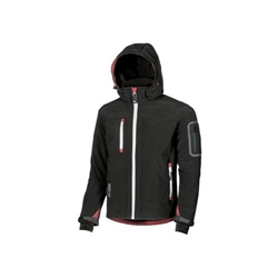 U Power Metropolis Soft Shell Stretch Jacket Carbon Black 4XL