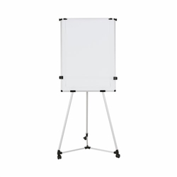 Bi-Office Earth Kyoto Paper Roll Mobile Magnetic Easel With Extendable Arms 70 X 100 cm (Euro Size) Dry Wipe Lacquered Steel Surface Aluminium Frame