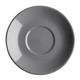 Olympia Cafe Charcoal Saucer (Fits FF997 Pack) - 131mm 5 3/10" (12 Pack)