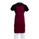 Whites Bib Apron Burgundy