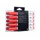 Bi-Office Drywipe Markers; Red; Box of 10