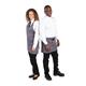 Whites Short Bistro Apron Charcoal