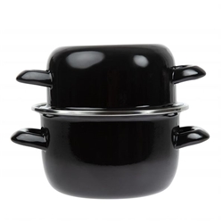 Olympia Mussel Pot Enamel Small