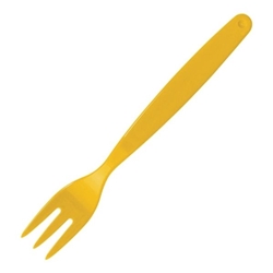 Olympia Kristallon Polypropylene Forks Yellow (12 pack)