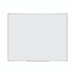 Bi-Office Earth Maya Magnetic Whiteboard; Ceramic Steel Surface; Aluminium Frame; 1800x900mm