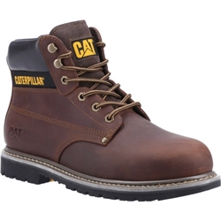 Caterpillar Powerplant S3 HRO SRA Safety Boot Brown [Size UK 10/ EU 44]