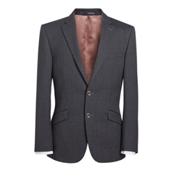 Brook Taverner Performance Aldwych Tailored Fit Single Breasted Jacket Mid Grey 54 Regular 3125G
