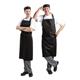 Whites Bib Apron Polycotton Black