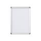 Bi-Office Wall Mounted Curled Snap Display; Aluminium Frame With Plastic Corners; A3