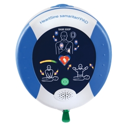 Heartsine Samaritan PAD SAM 500P Semi-Automatic Defibrillator with CPR Advisor