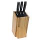 Vogue Wooden Universal Knife Block