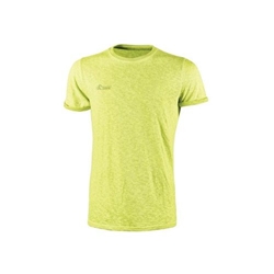 U Power Fluo Short Sleeve T-Shirt Fluorescent Yellow Small