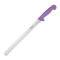 Hygiplas Slicer Serrated Purple 30cm
