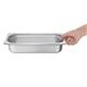 Vogue Stainless Steel 1/3 Gastronorm Tray 65mm