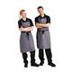 Whites Polycotton Bib Apron Charcoal