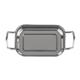 Olympia Table Presentation Rectangular Dish Stainless Steel 140x90mm