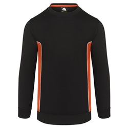 Orn 1290 Silverswift Premium Sweatshirt Black/Orange XL 