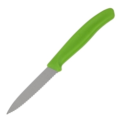 Victorinox Serrated Paring Knife Green 8.1cm