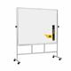Bi-Office Revolver Plus; Double-Sided Ceramic Surface; Aluminium Structure; 150x120cm