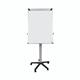 Bi-Office Earth Mobile Non-Magnetic Flipchart Easel; Dry-Wipe Surface; Aluminium Frame; 700x1000mm